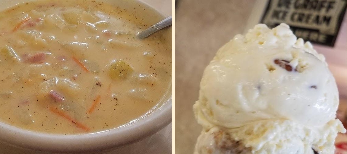 Degraff Creamery Menu